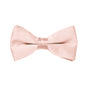 Blush Satin Bow Tie