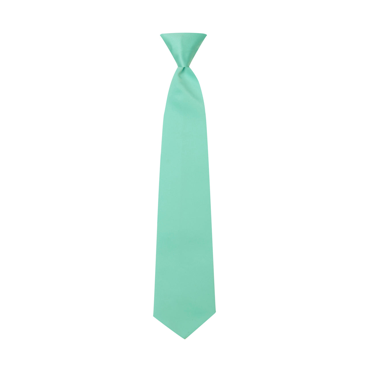 Aqua Satin Windsor Tie