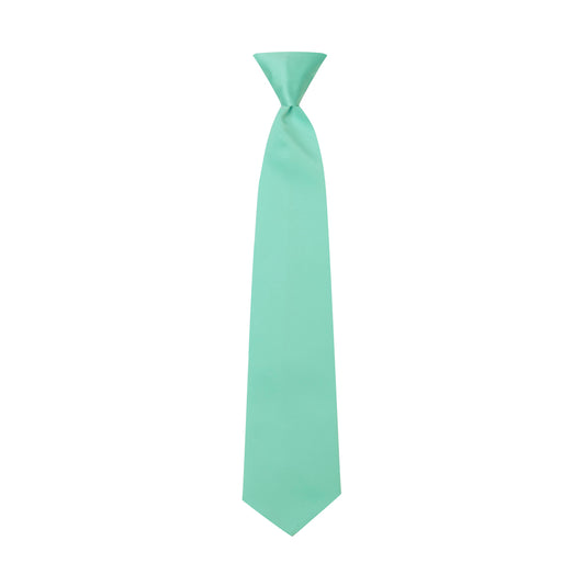 Aqua Satin Windsor Tie