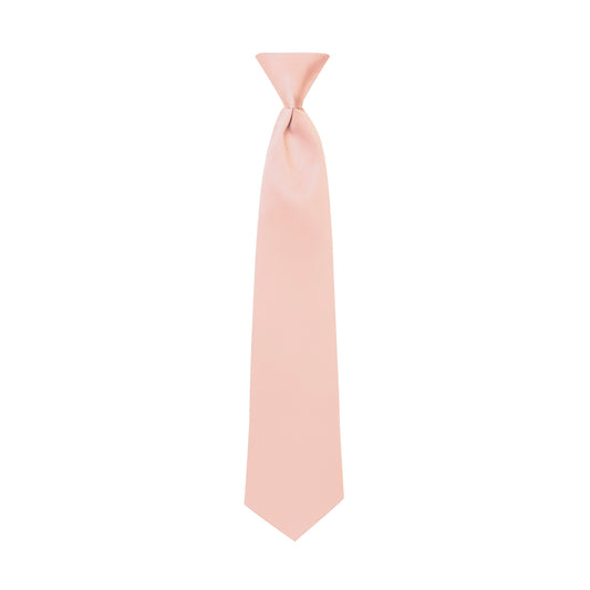 Peach Satin Windsor Tie