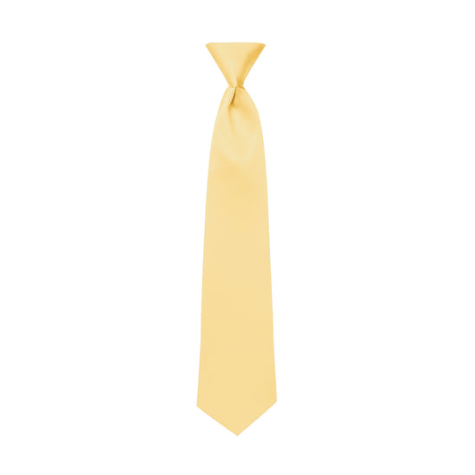 Canary Yellow Satin Windsor Tie