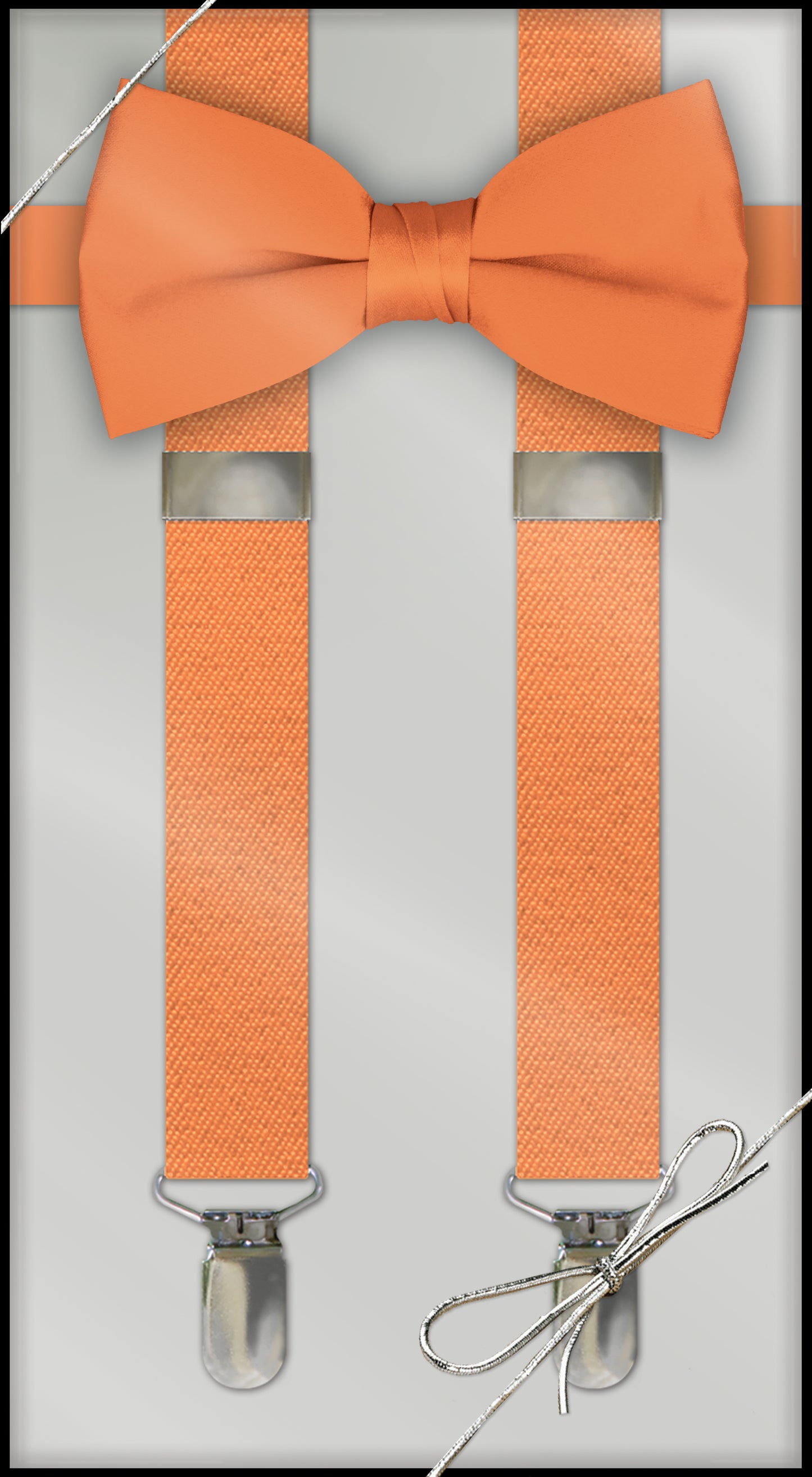 Tangerine Clip On Suspender