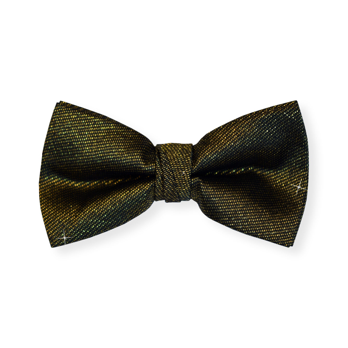 Gold Metallic Bow Tie