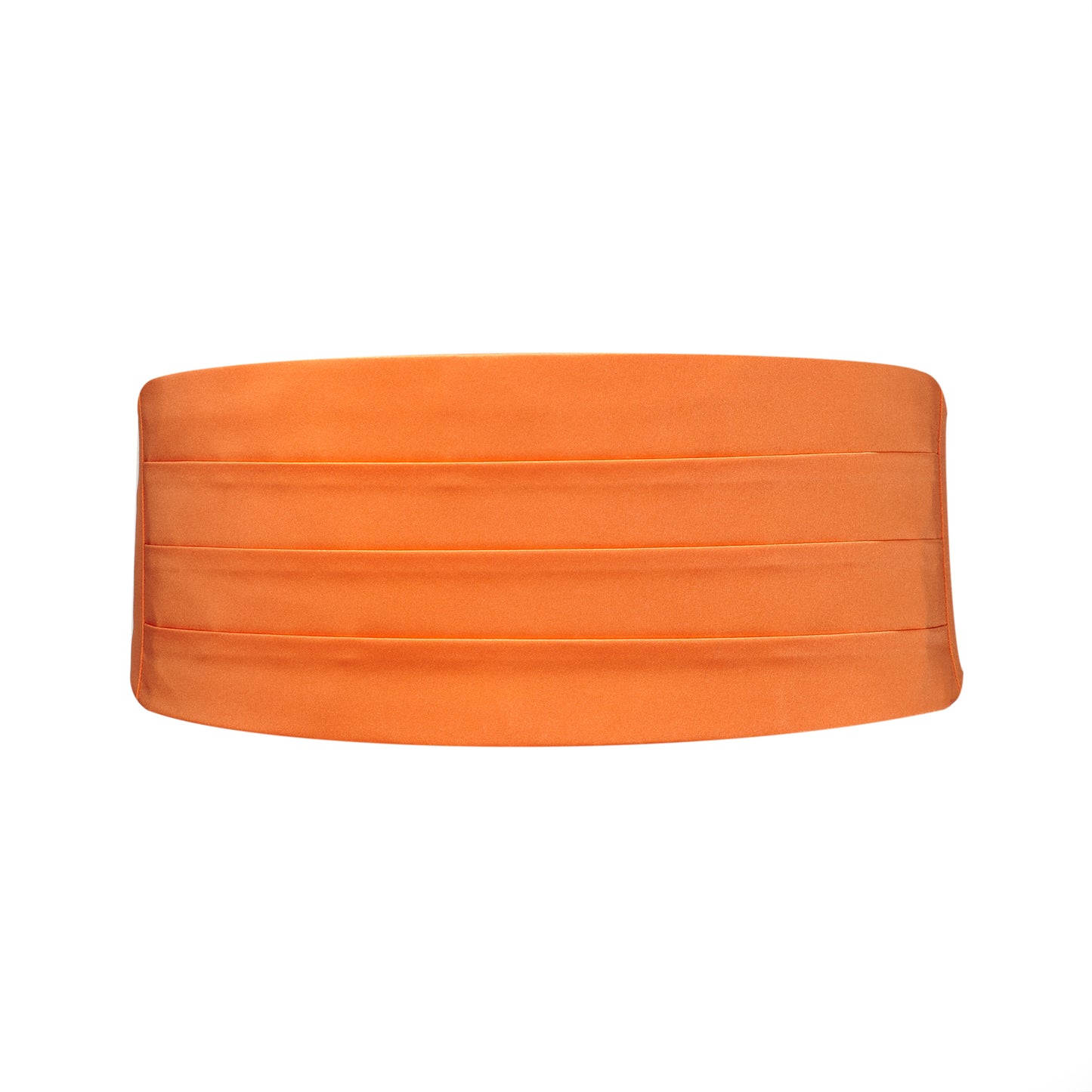 Tangerine Satin Cummerbund