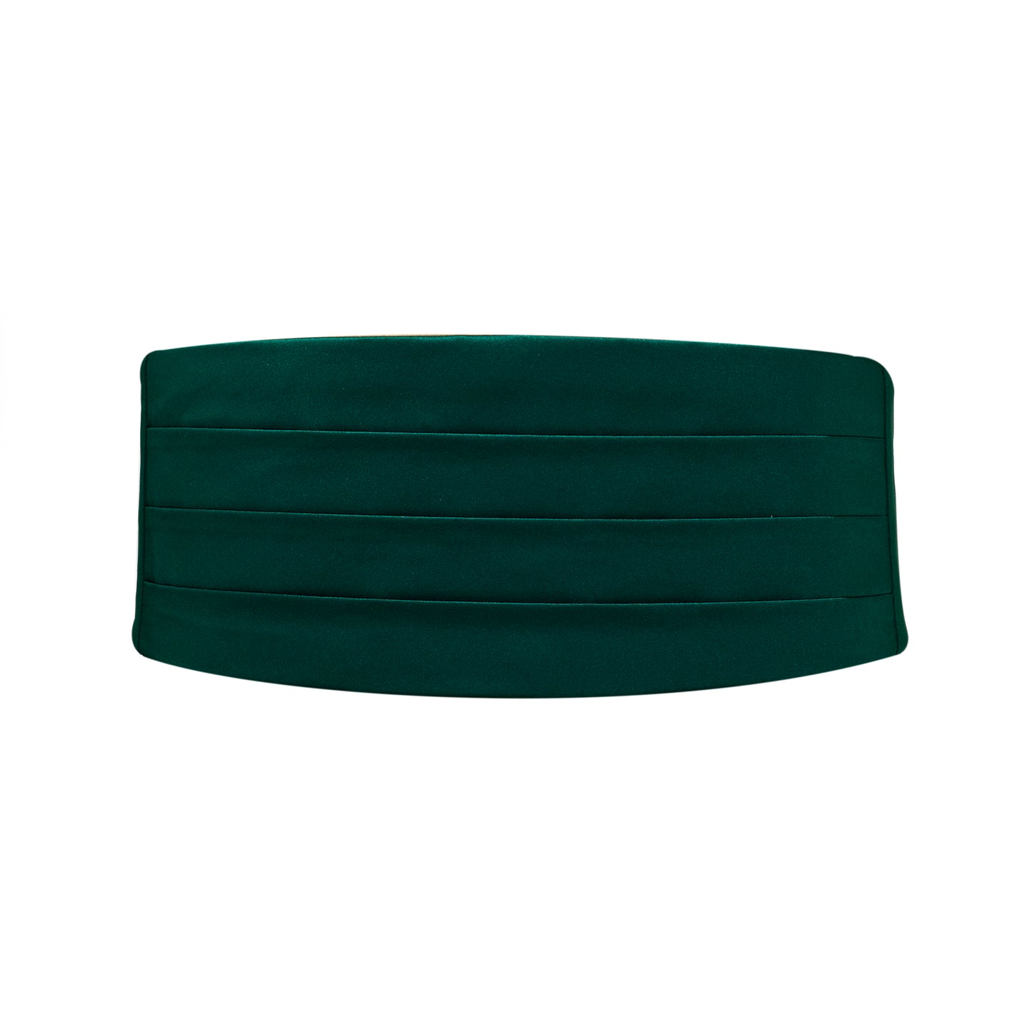 Hunter Green Satin Cummerbund