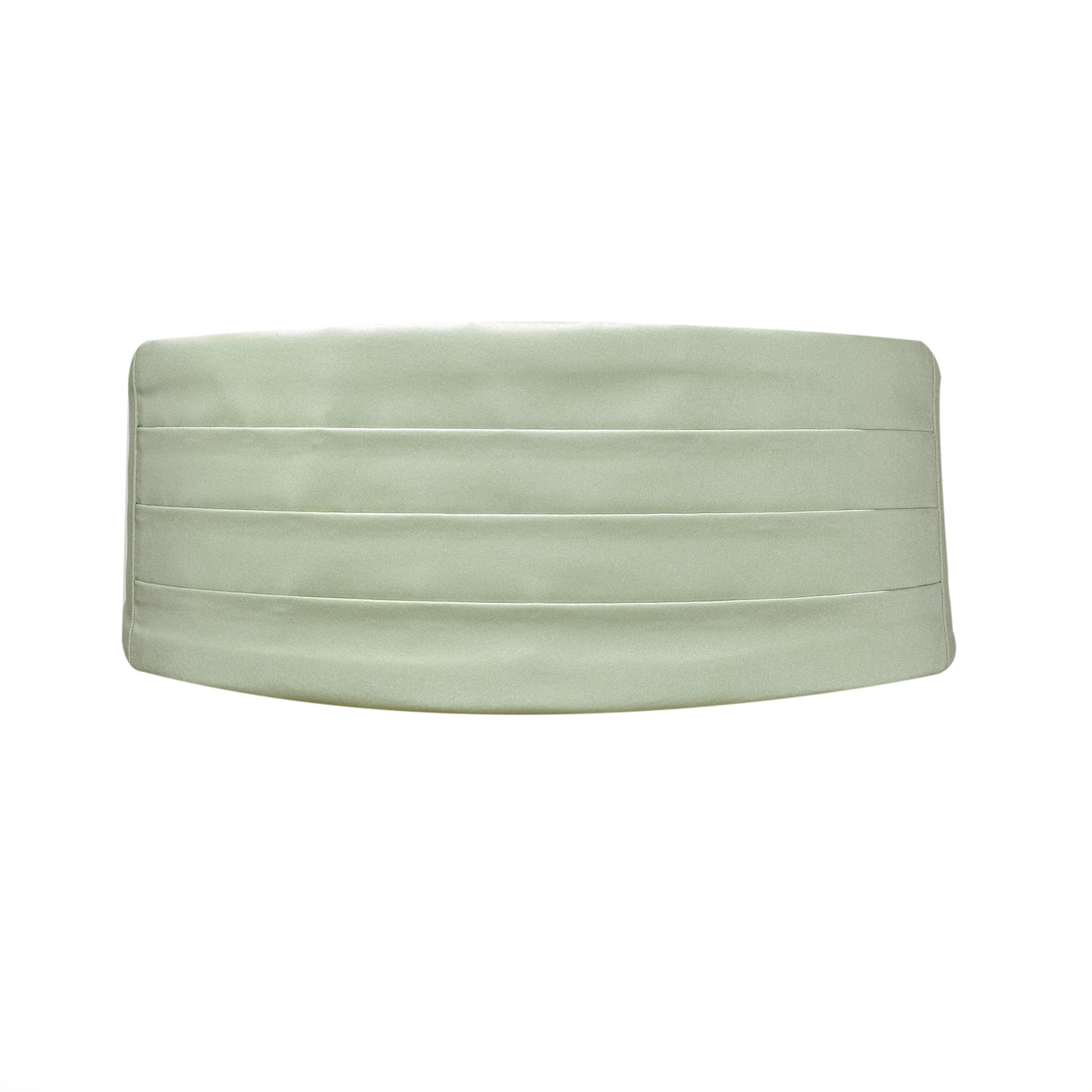 Sage Green Satin Cummerbund