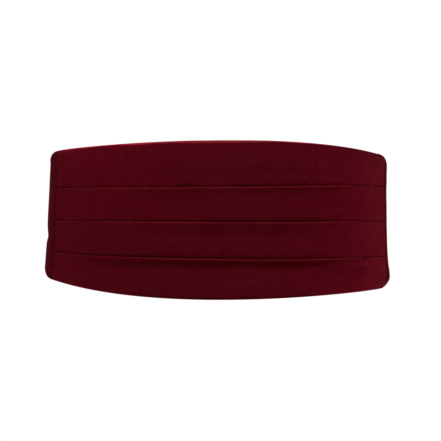 Burgundy Satin Cummerbund