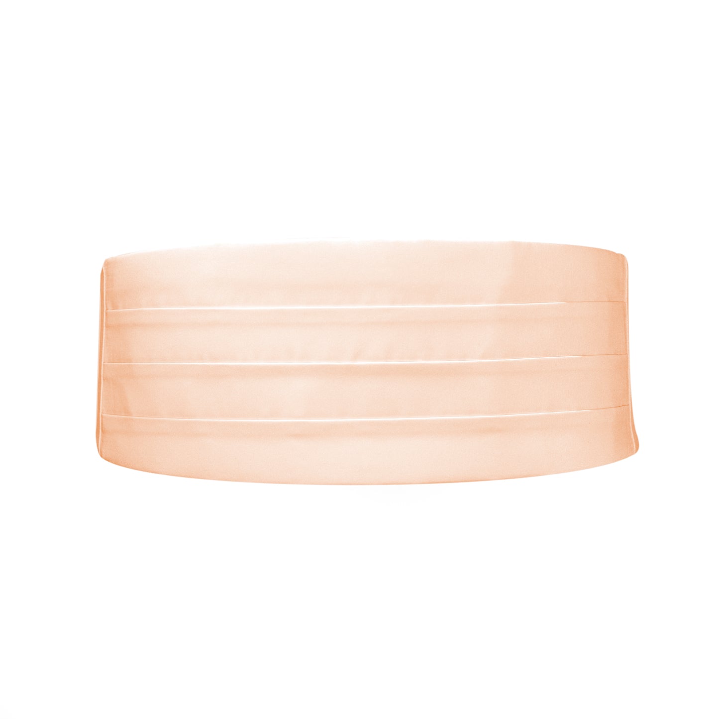 Peach Satin Cummerbund