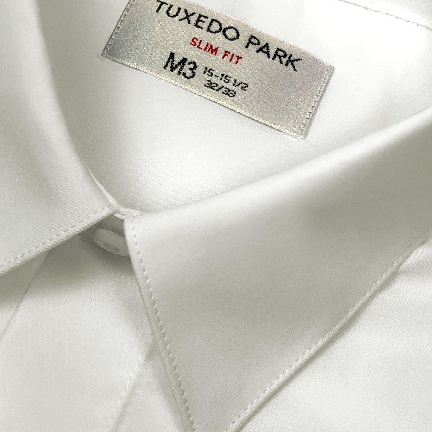 Ivory Microfiber Tuxedo Shirt