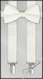 Ivory Clip On Suspender