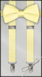 Yellow Clip On Suspender