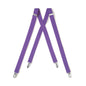 Purple Clip On Suspender