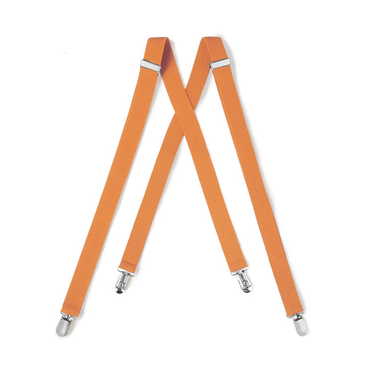 Tangerine Clip On Suspender