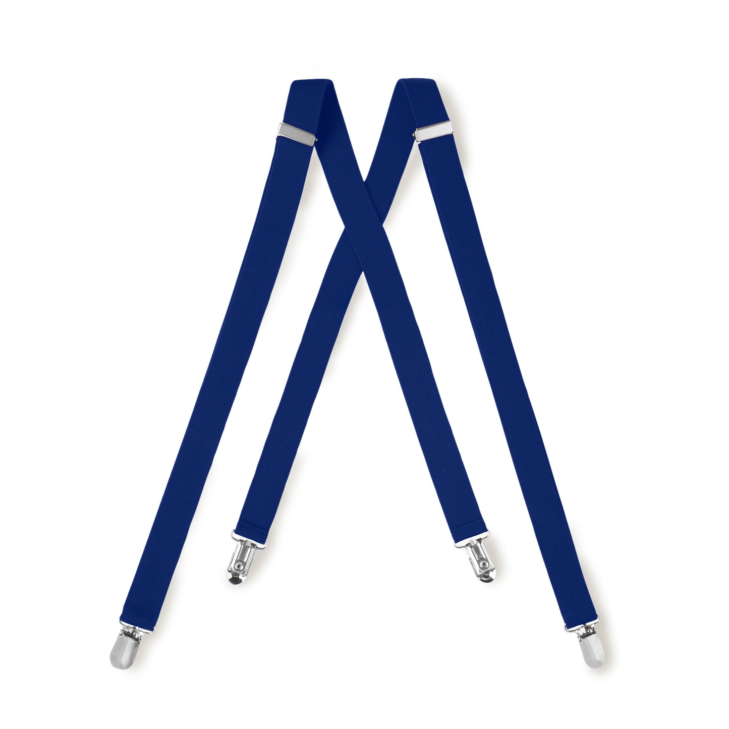 Royal Blue Clip On Suspender