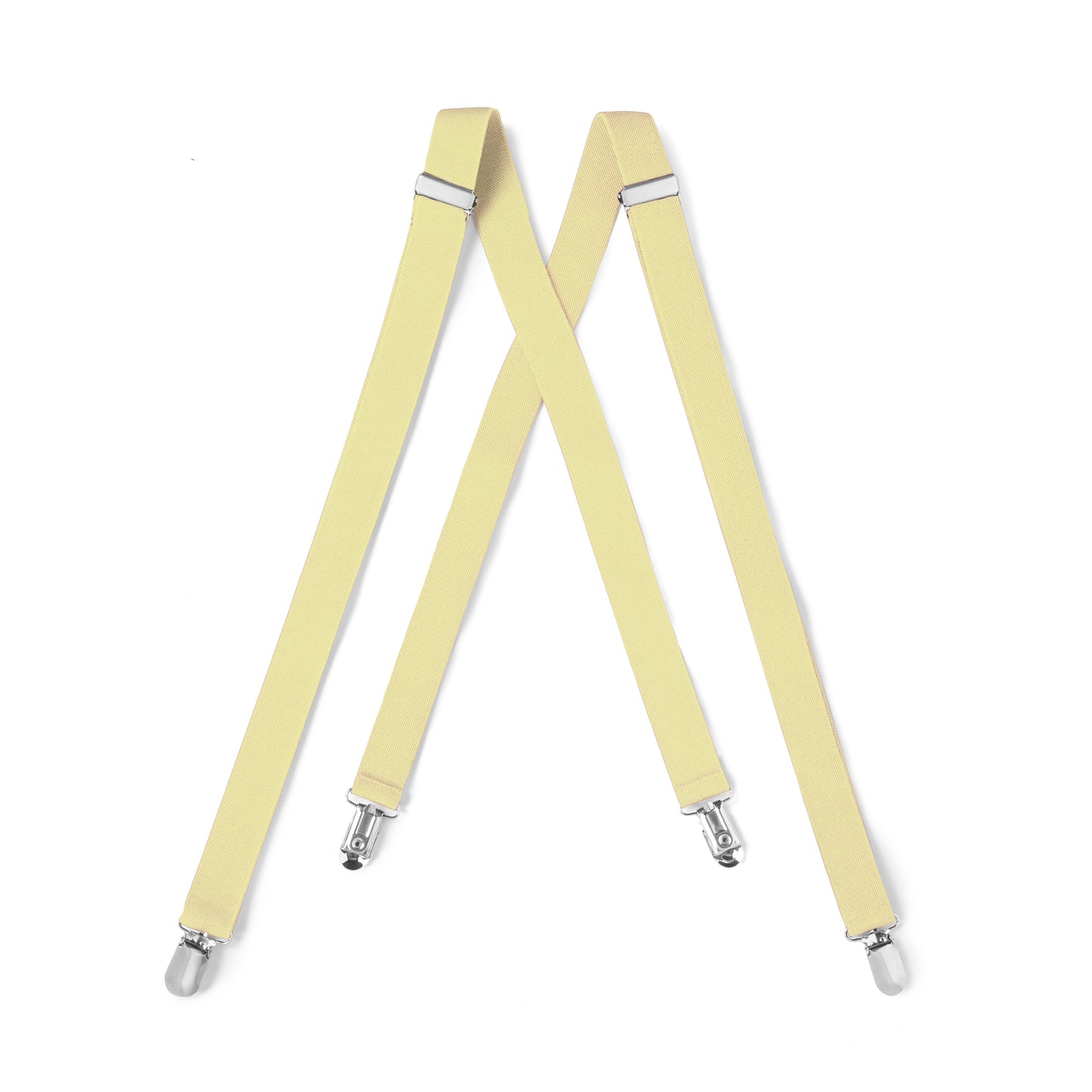 Yellow Clip On Suspender