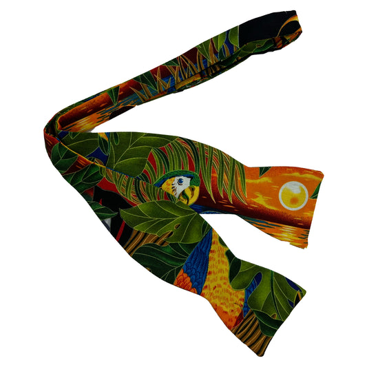 Birds Self Tie Bow Tie