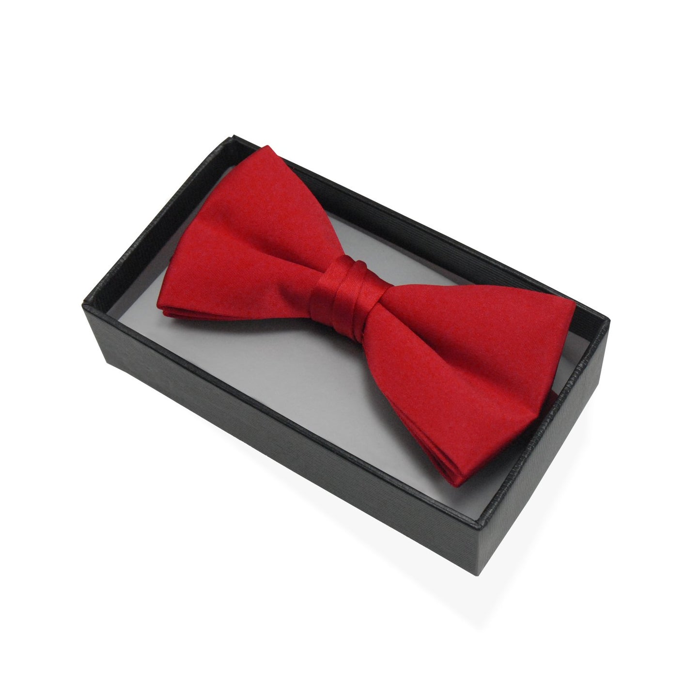 Peach Satin Bow Tie