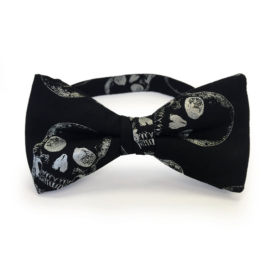 Skull Bow Tie